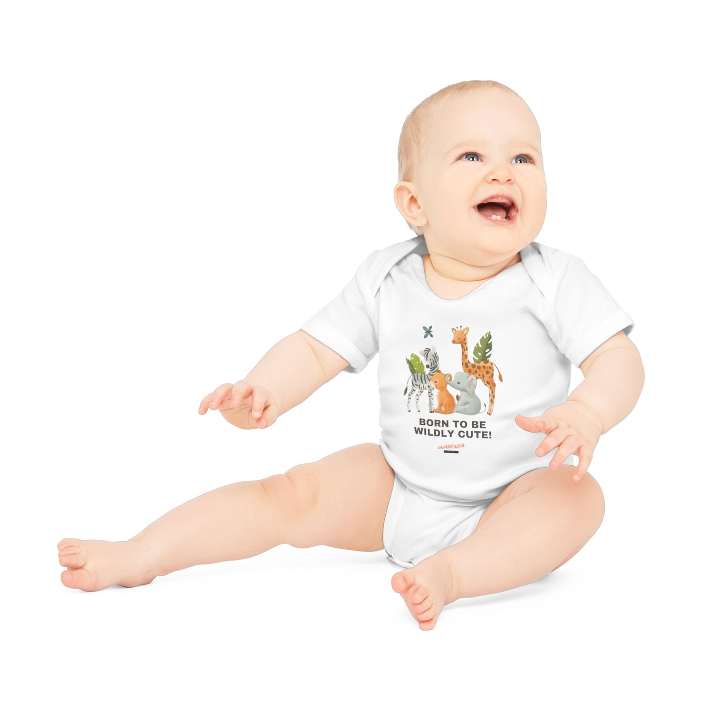 Born to Be Wildly Cute Onesie - Short Sleeve