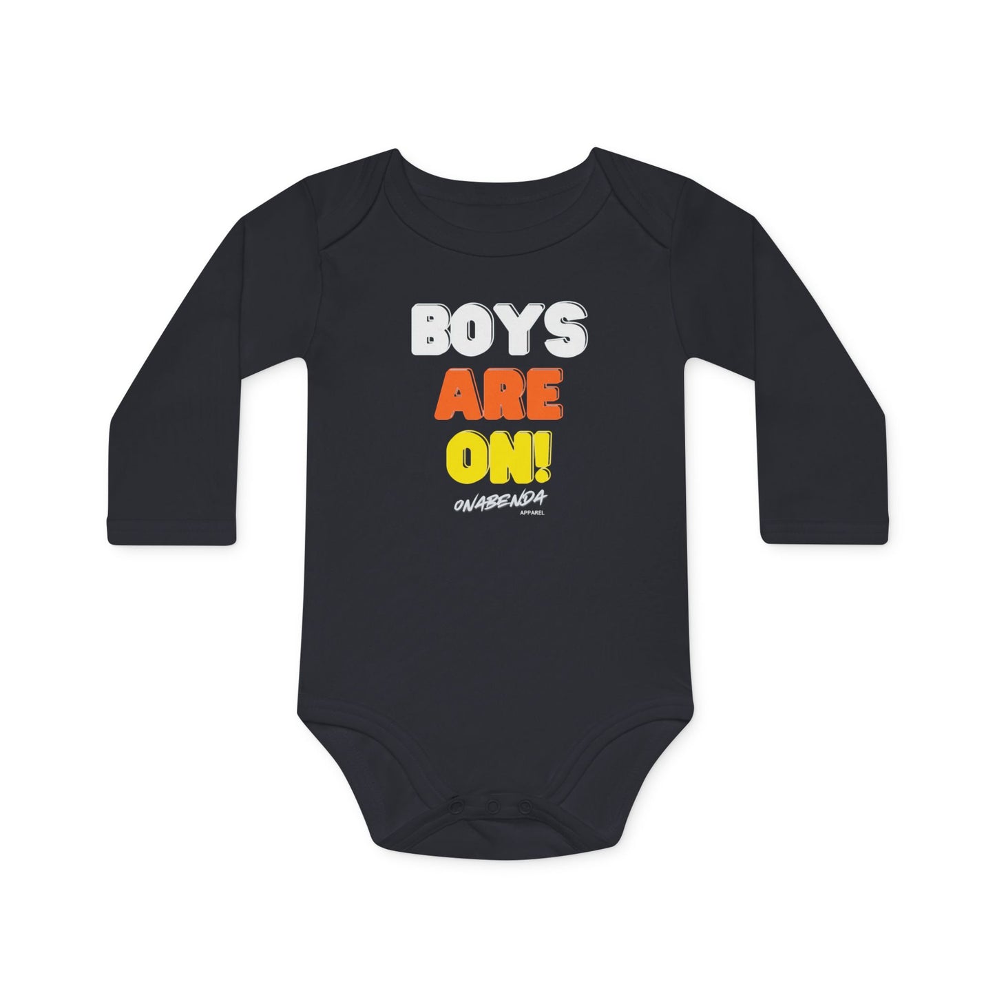 Boys Are On! Onesie - Long Sleeve