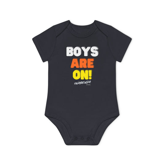 Boys Are On! Onesie - Short Sleeve