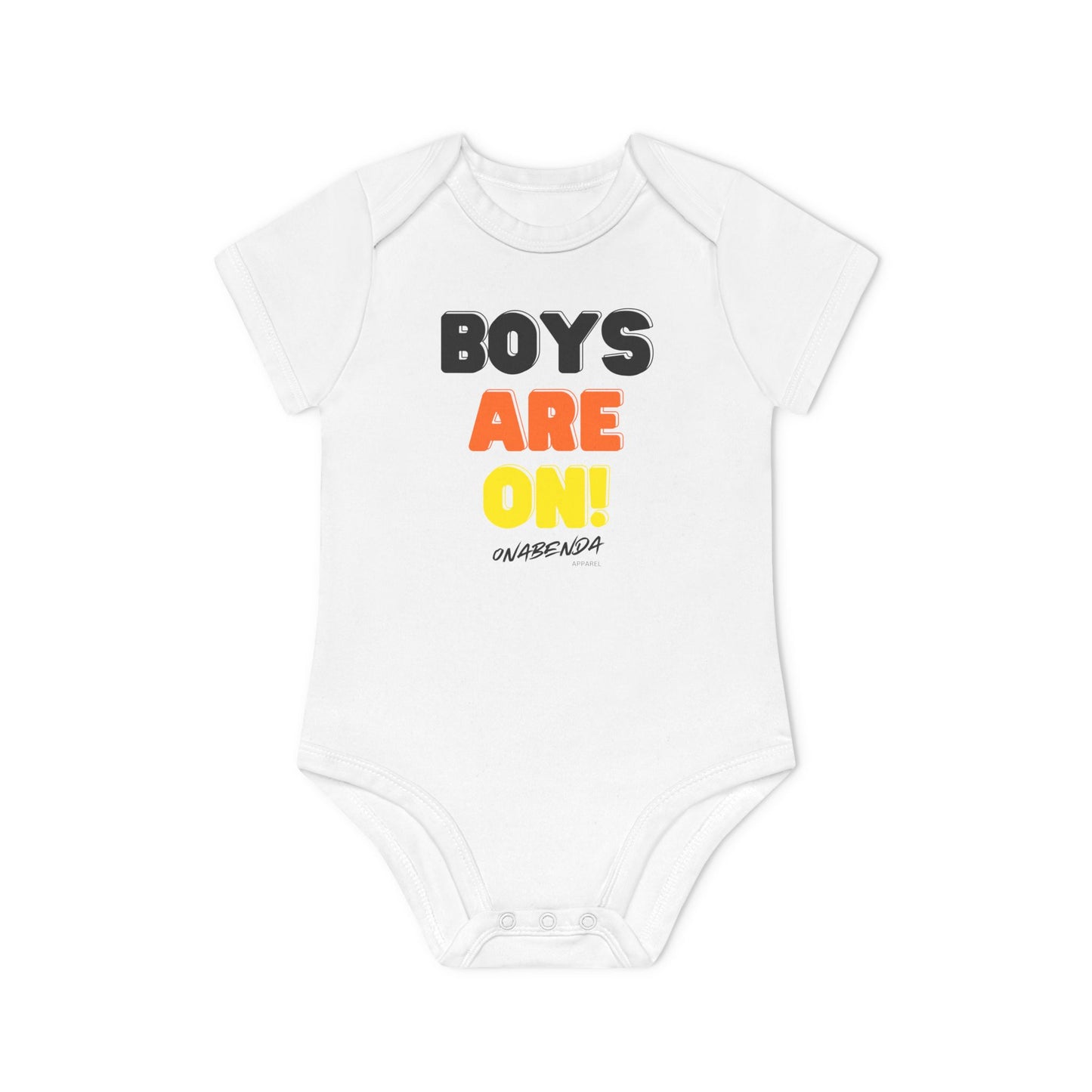 Boys Are On! Onesie - Short Sleeve