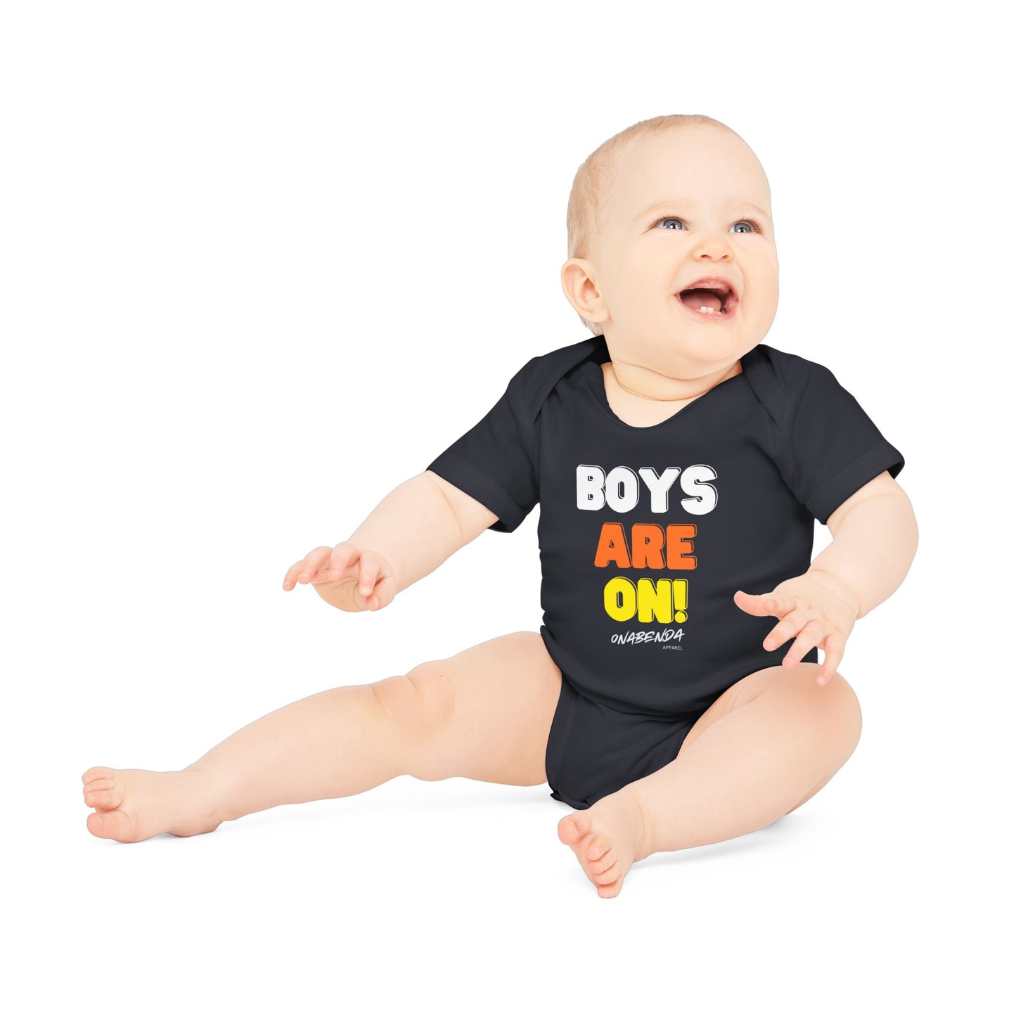 Boys Are On! Onesie - Short Sleeve