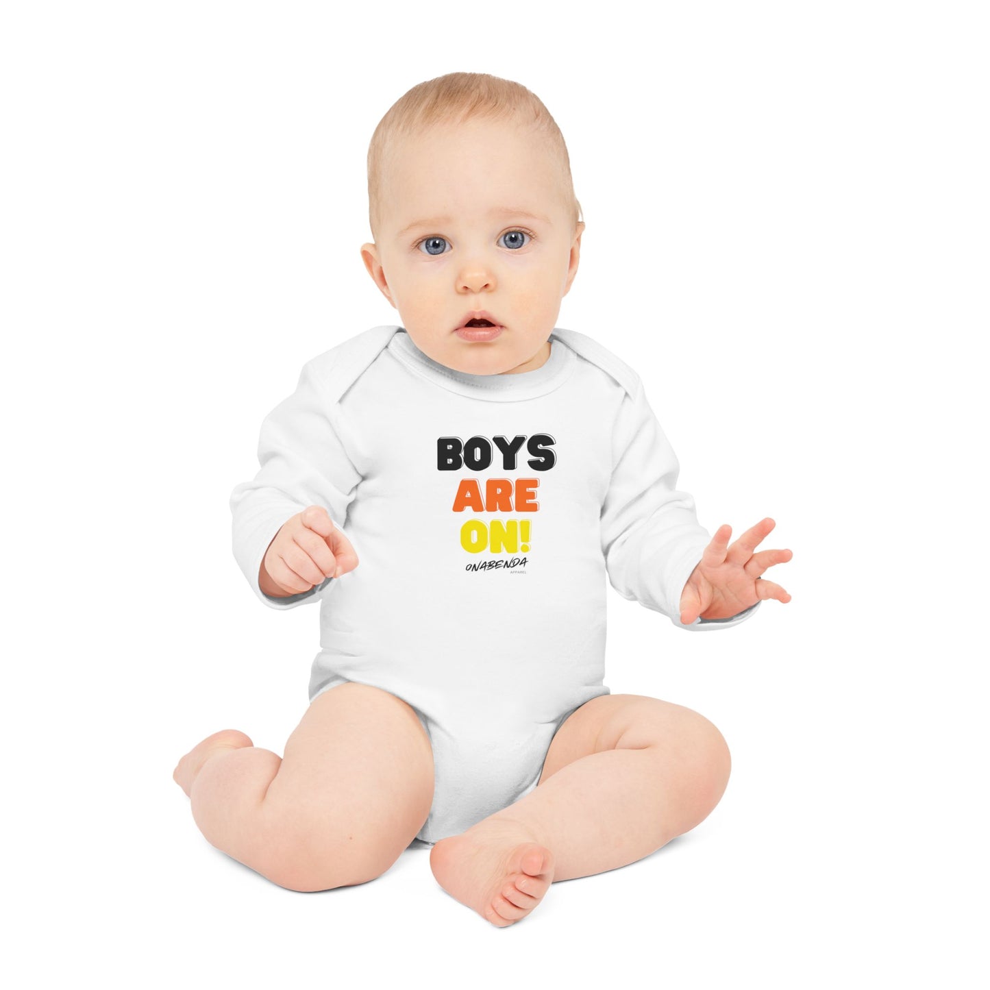 Boys Are On! Onesie - Long Sleeve