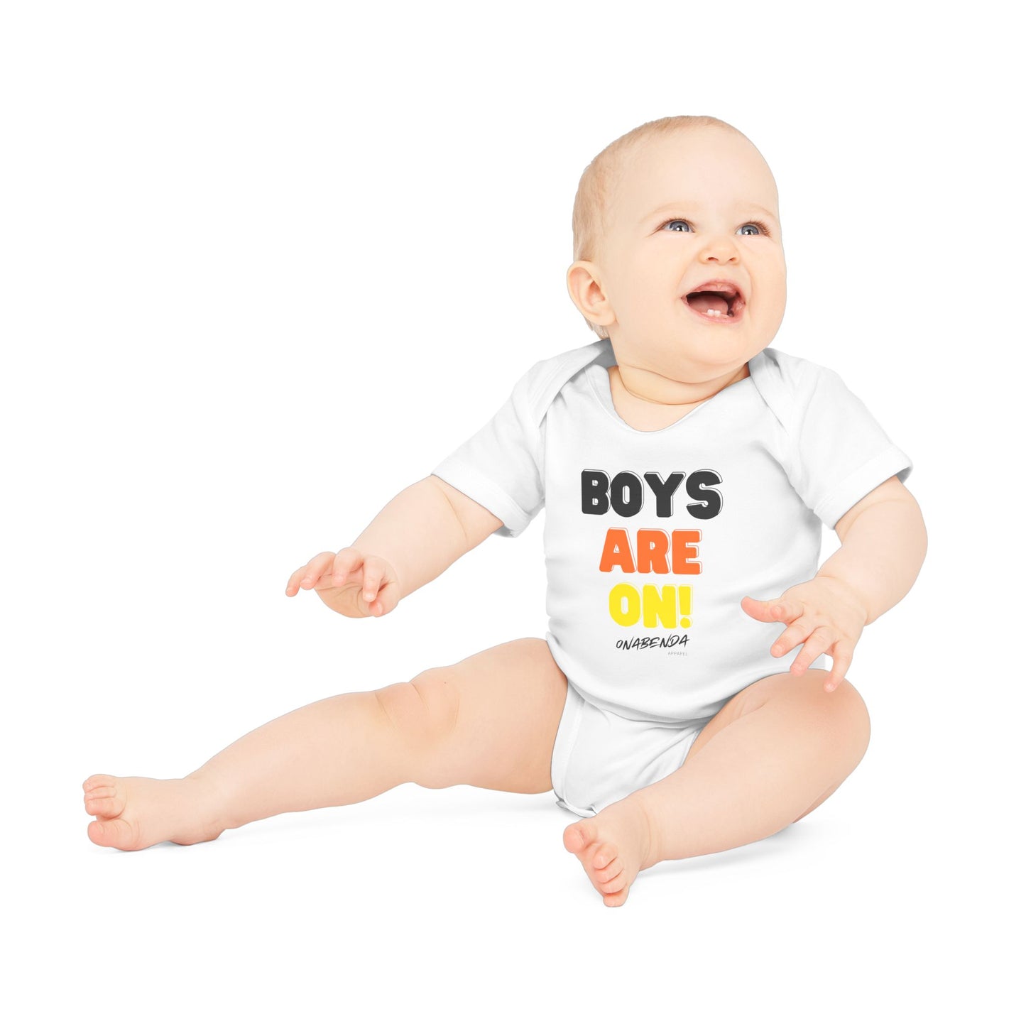 Boys Are On! Onesie - Short Sleeve