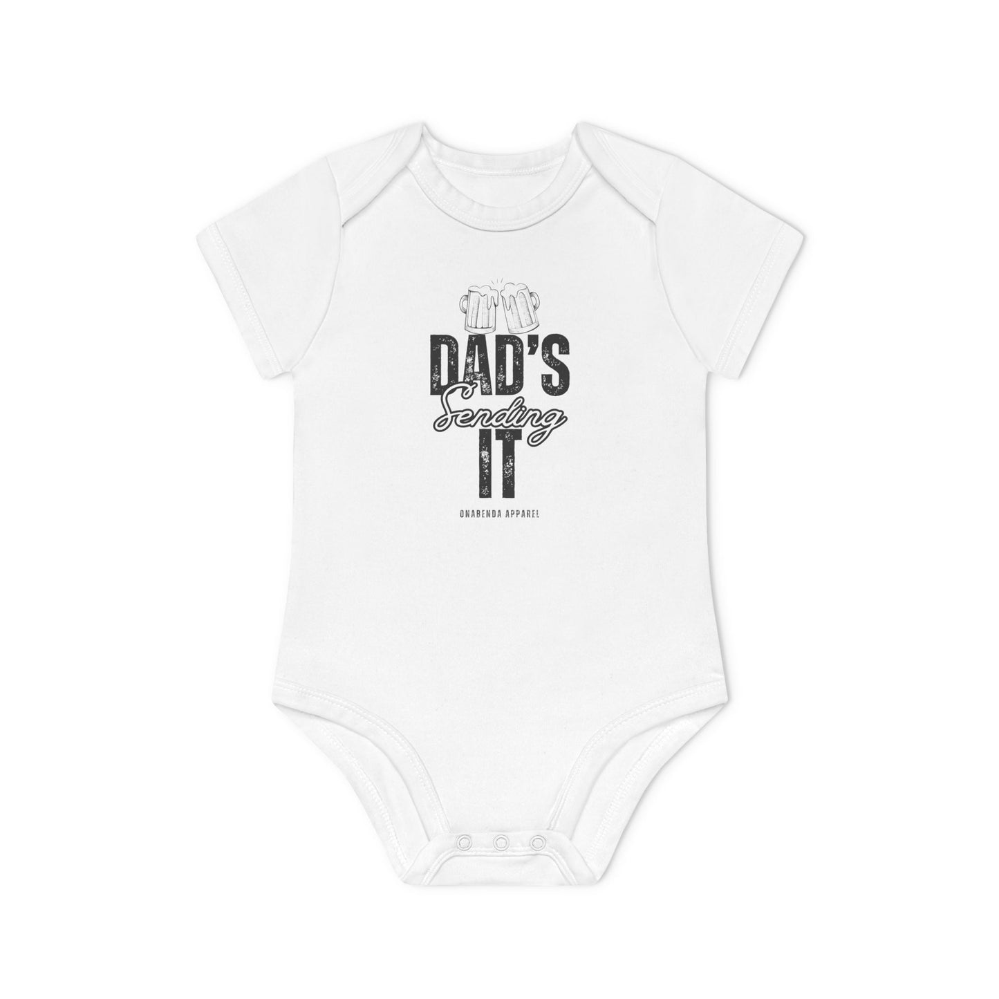 Dad's Sending It Onesie - Short Sleeve