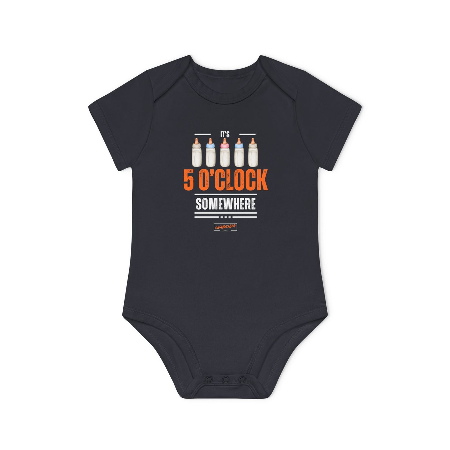 It's 5 O'Clock Somewhere Onesie - Short Sleeve