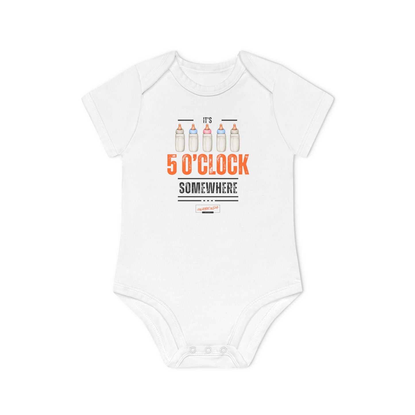 It's 5 O'Clock Somewhere Onesie - Short Sleeve