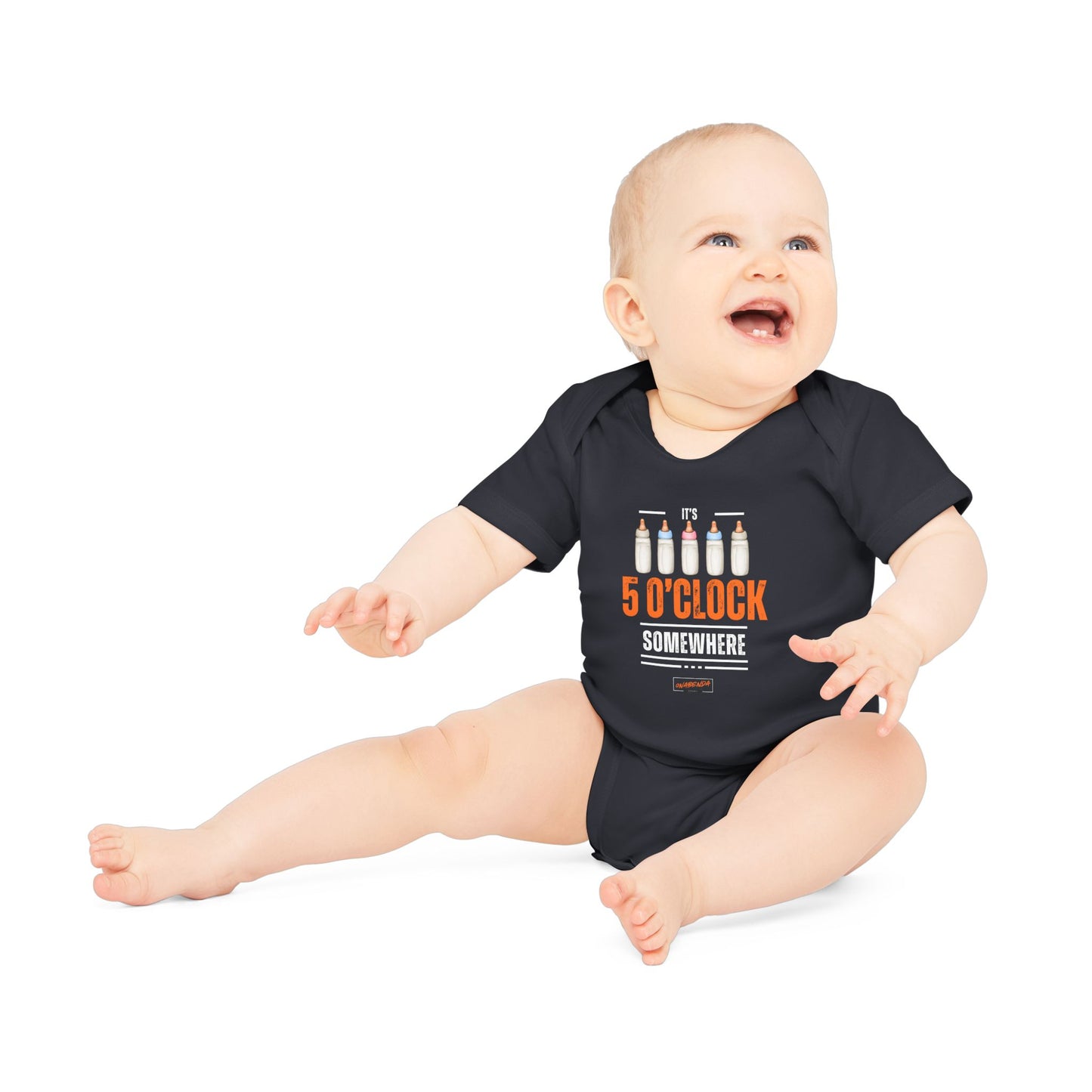 It's 5 O'Clock Somewhere Onesie - Short Sleeve