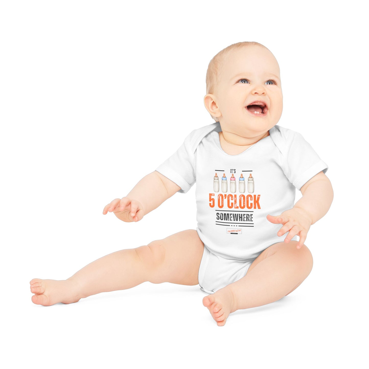 It's 5 O'Clock Somewhere Onesie - Short Sleeve