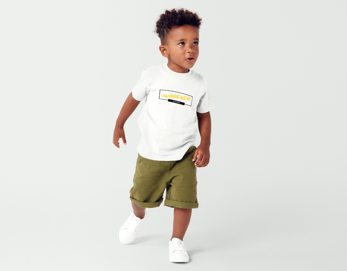 Onabenda Classic Toddler White Tee