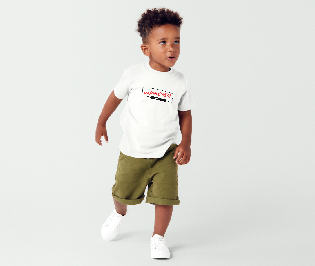 Onabenda Classic Toddler White Tee