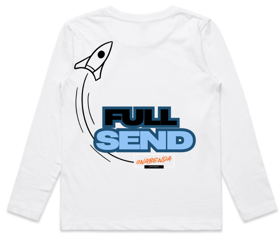 Full Send Toddler Long Sleeve Tee