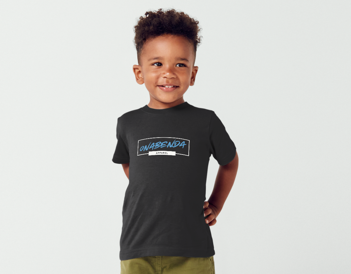Onabenda Classic Toddler Black Tee
