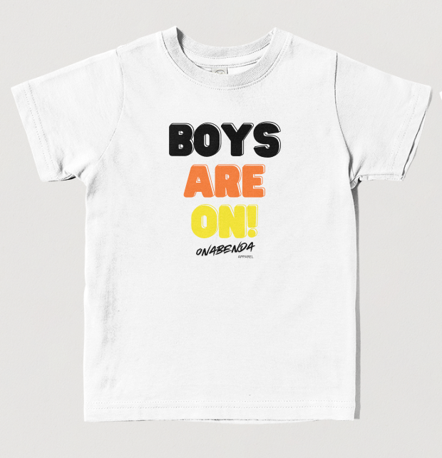 Boys Are On! Toddler Tee