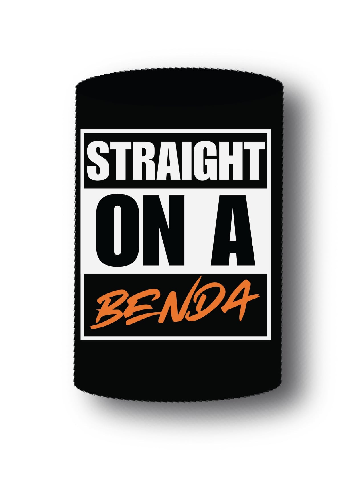 Straight On A Benda Stubby Cooler