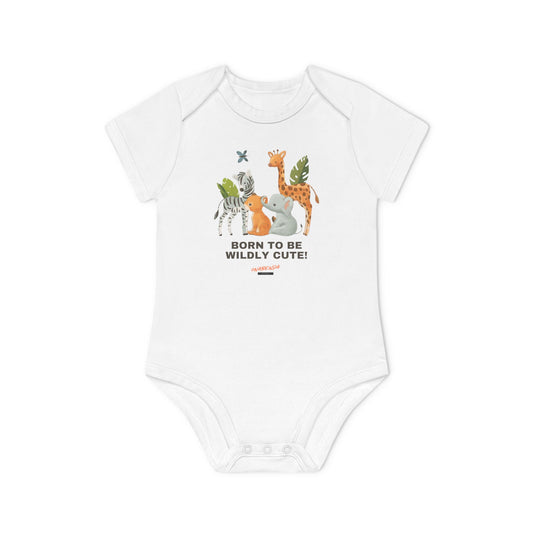 Born to Be Wildly Cute Onesie - Short Sleeve