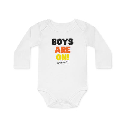 Boys Are On! Onesie - Long Sleeve