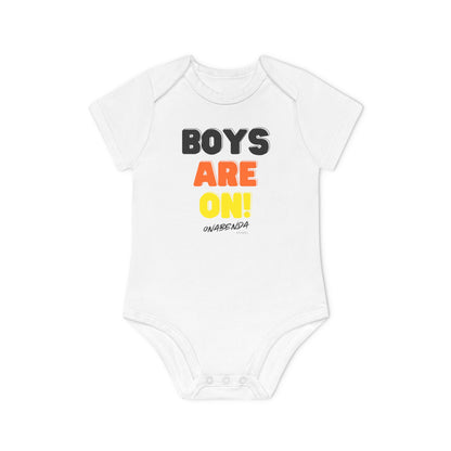 Boys Are On! Onesie - Short Sleeve