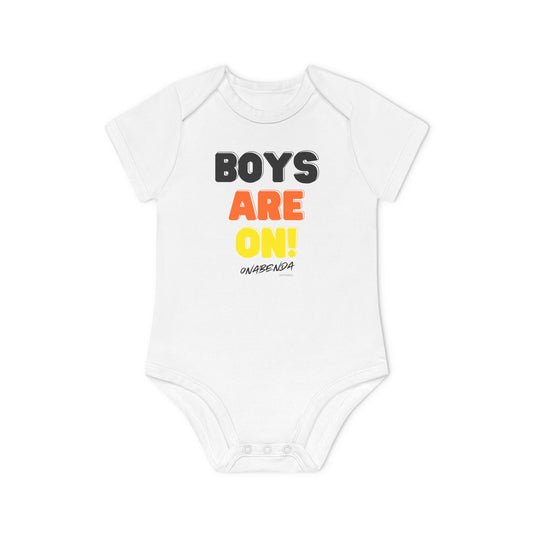 Boys Are On! Onesie - Short Sleeve