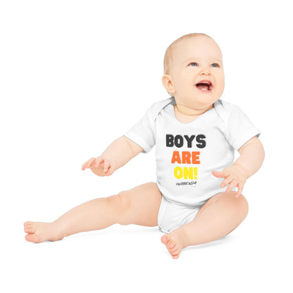Boys Are On! Onesie - Short Sleeve