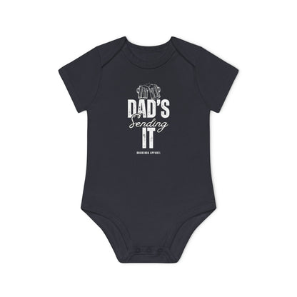 Dad's Sending It Onesie - Short Sleeve