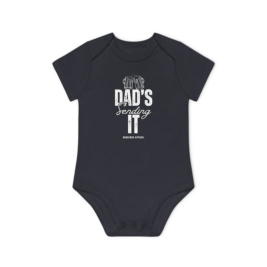 Dad's Sending It Onesie - Short Sleeve