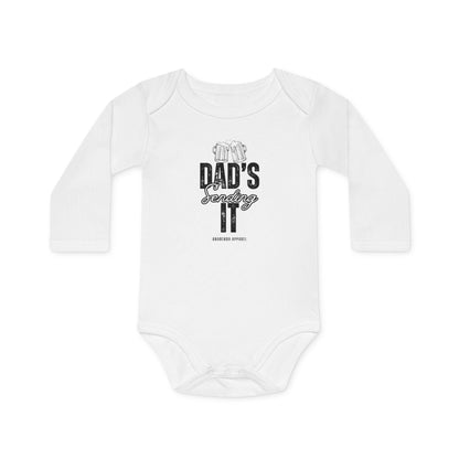 Dad's Sending It Onesie - Long Sleeve