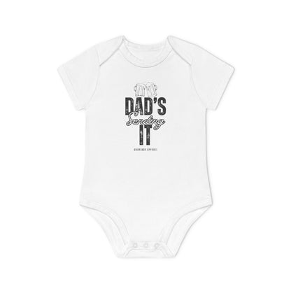 Dad's Sending It Onesie - Short Sleeve