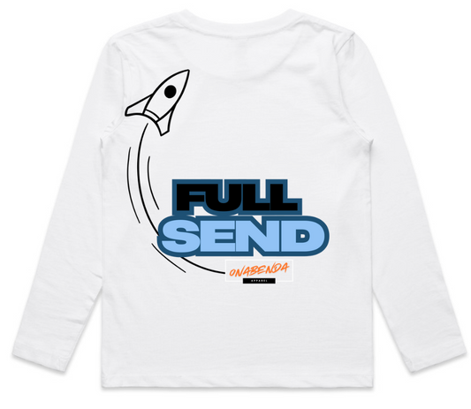 Full Send Toddler Long Sleeve Tee