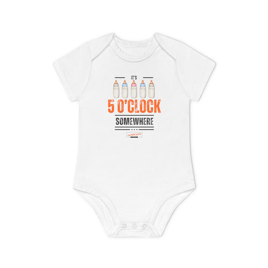 It's 5 O'Clock Somewhere Onesie - Short Sleeve
