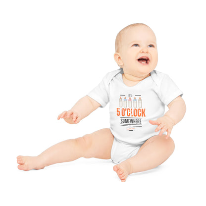 It's 5 O'Clock Somewhere Onesie - Short Sleeve
