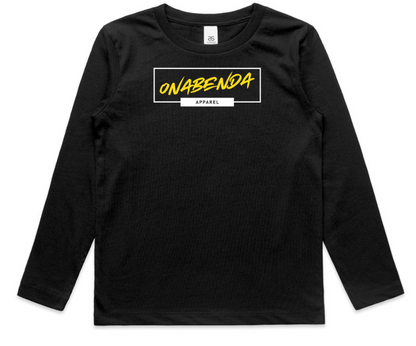 Onabenda Classic Toddler Long Sleeve Yellow Tee 