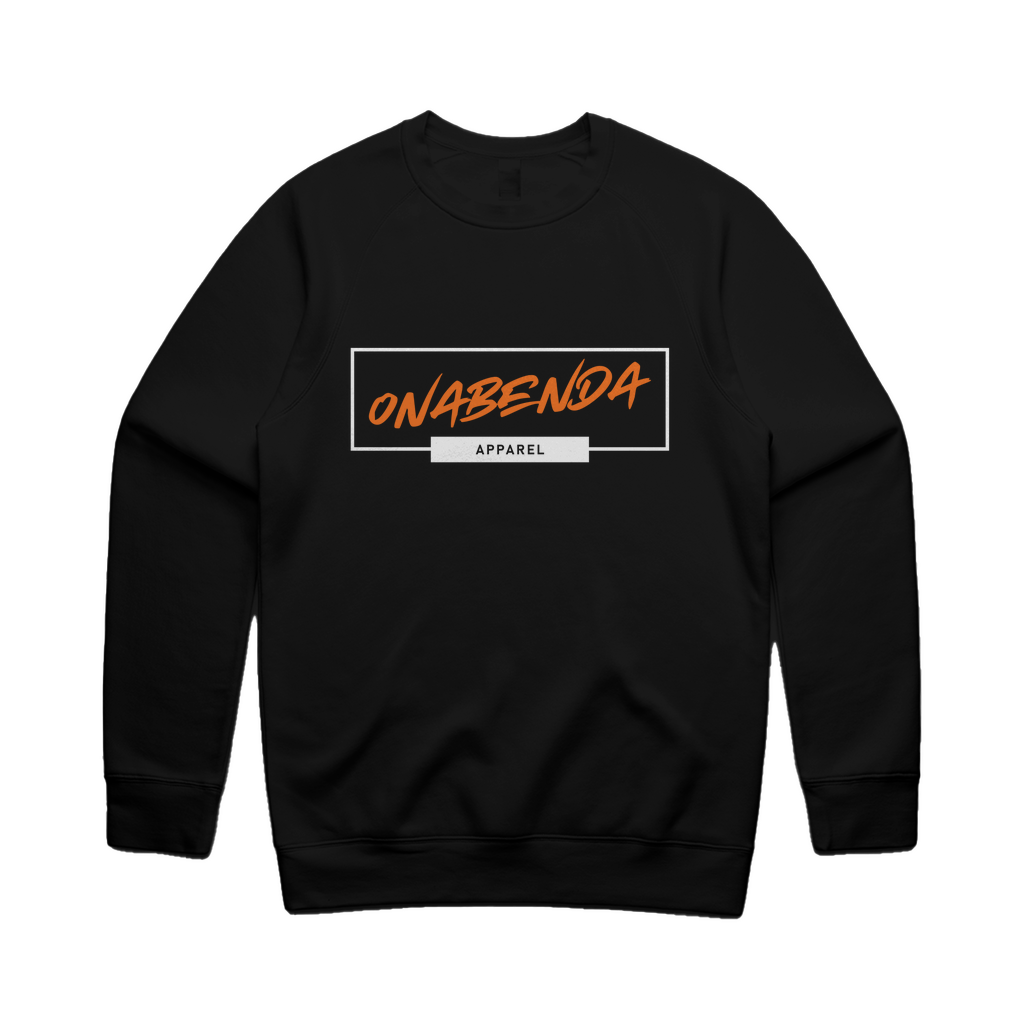 Onabenda Classic Unisex Crewneck ORANGE PRINT