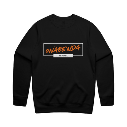 Onabenda Classic Unisex Crewneck ORANGE PRINT