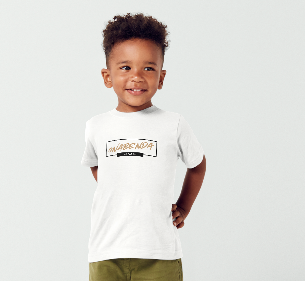 Onabenda Classic Toddler White Tee