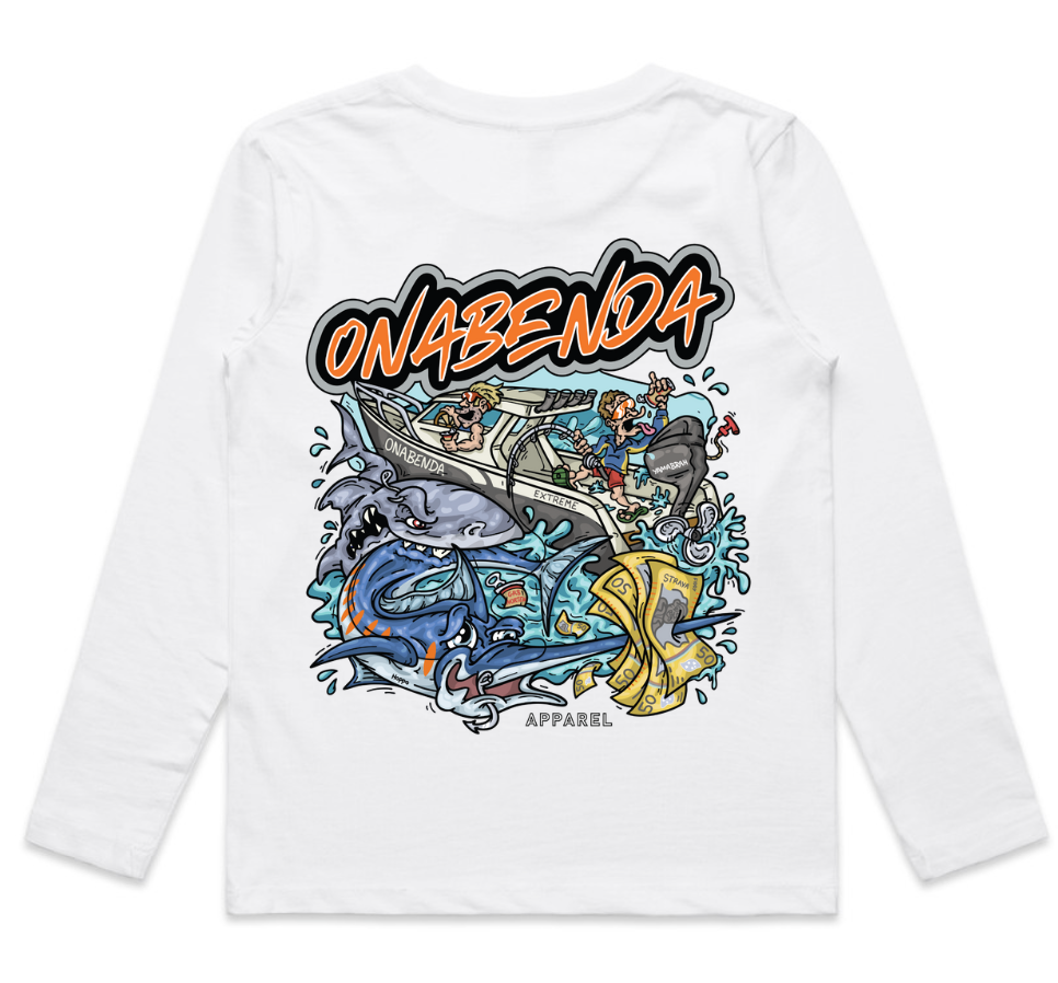 Onabenda (Boat) Toddler Long Sleeve Tee