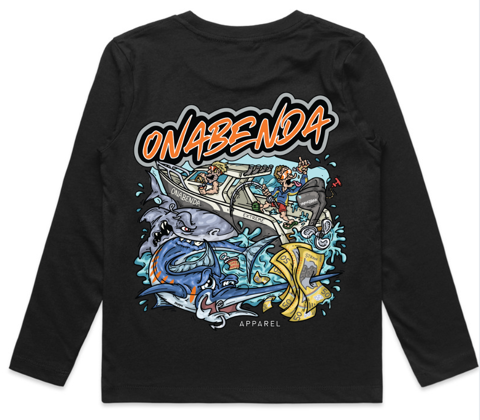 Onabenda (Boat) Toddler Long Sleeve Tee