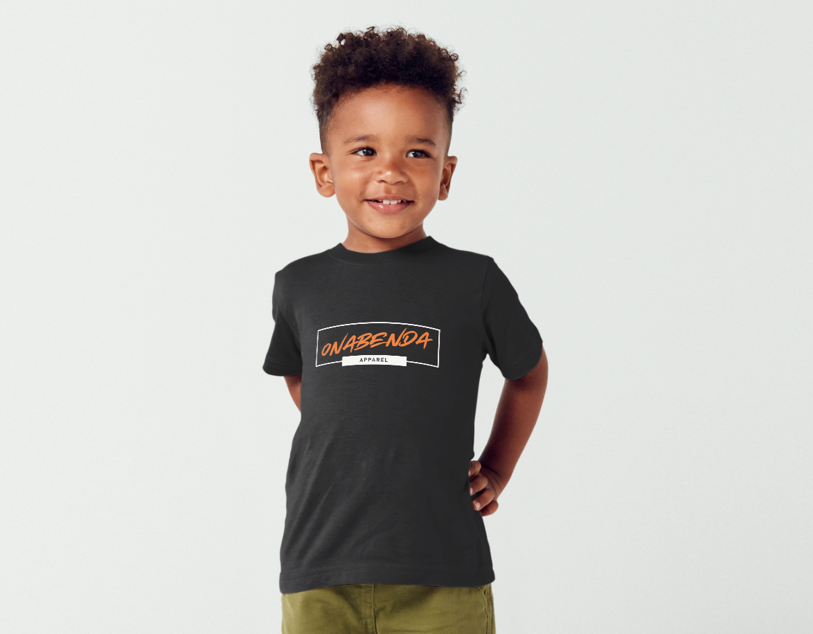 Onabenda Classic Toddler Black Tee