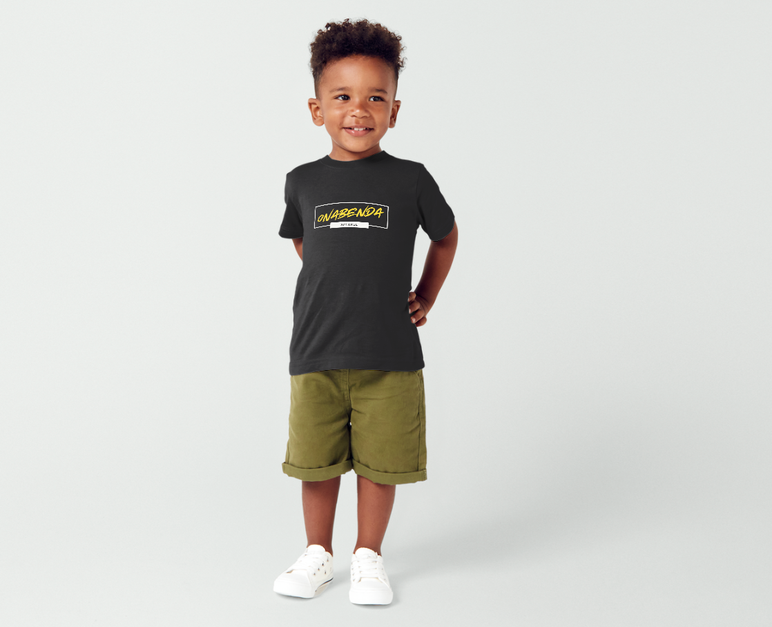 Onabenda Classic Toddler Black Tee