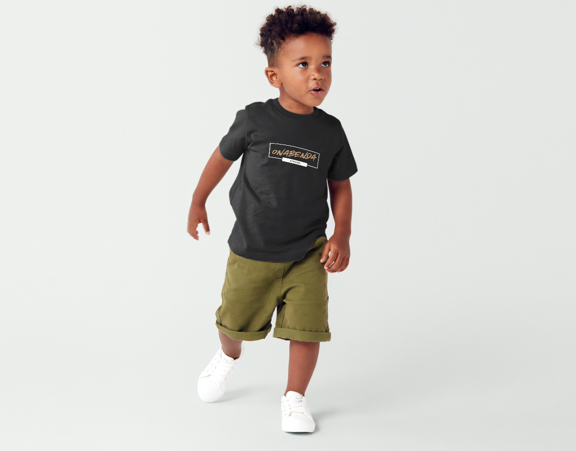 Onabenda Classic Toddler Black Tee