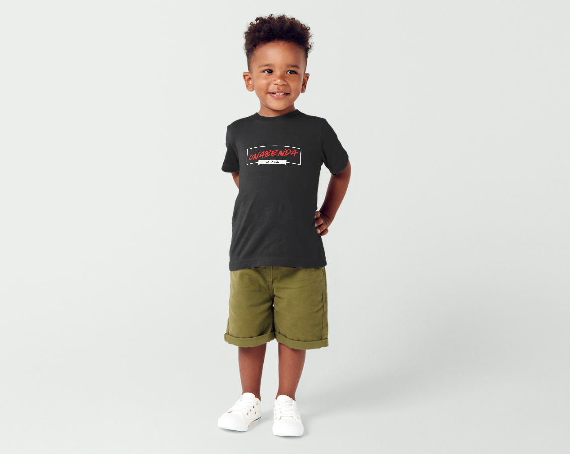 Onabenda Classic Toddler Black Tee