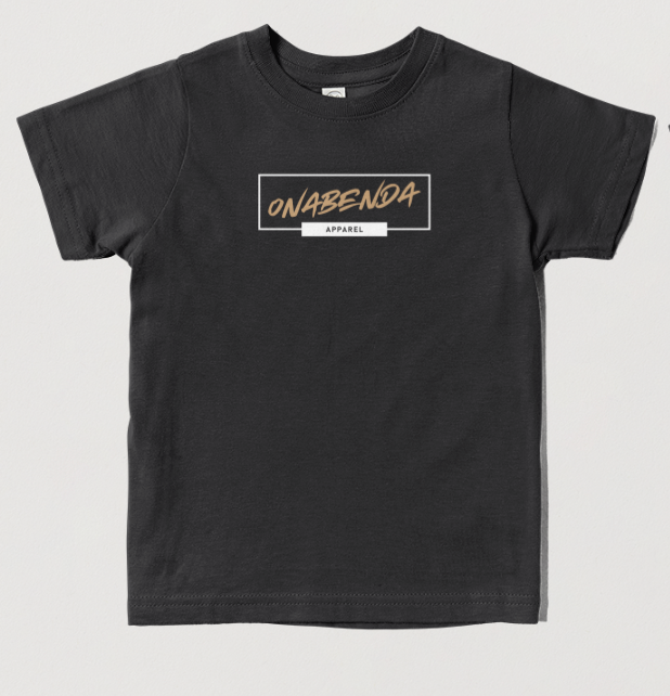 Onabenda Classic Toddler Black Tee