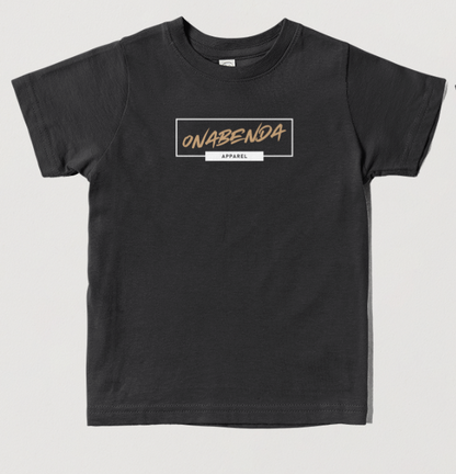 Onabenda Classic Toddler Black Tee