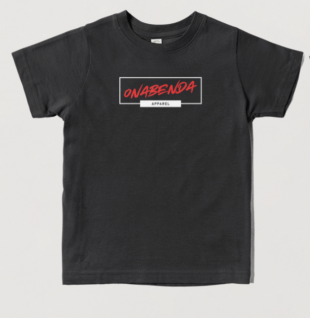 Onabenda Classic Toddler Black Tee
