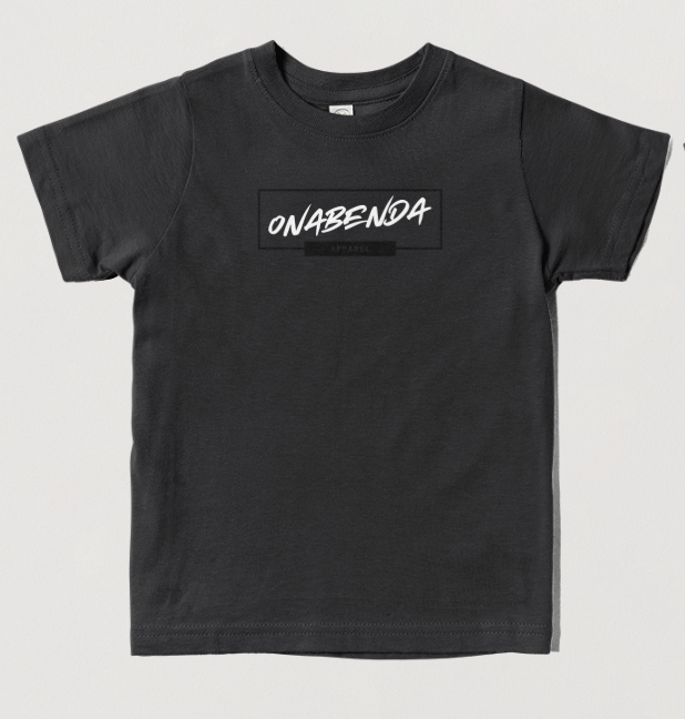 Onabenda Classic Toddler Black Tee