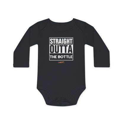 Straight Outta The Bottle Onesie - Long Sleeve