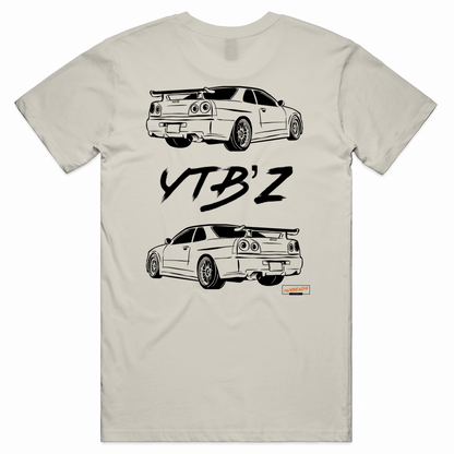 Unisex Graphic T-Shirt Australia – YTB’z Cotton Tee offwhite 